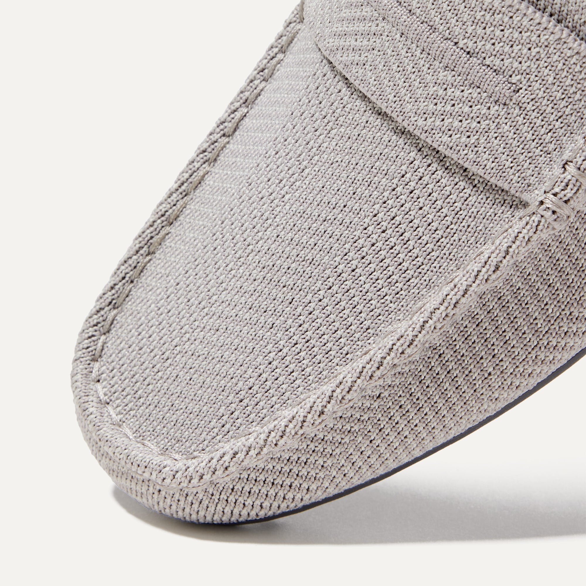 The Driving Loafer - Light Grey Herringbone - Image 7