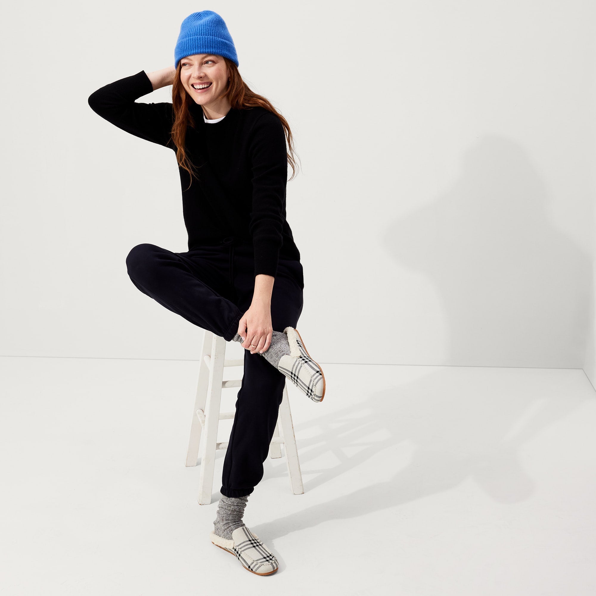 The Scuff Slipper - Cozy Plaid - Image 3