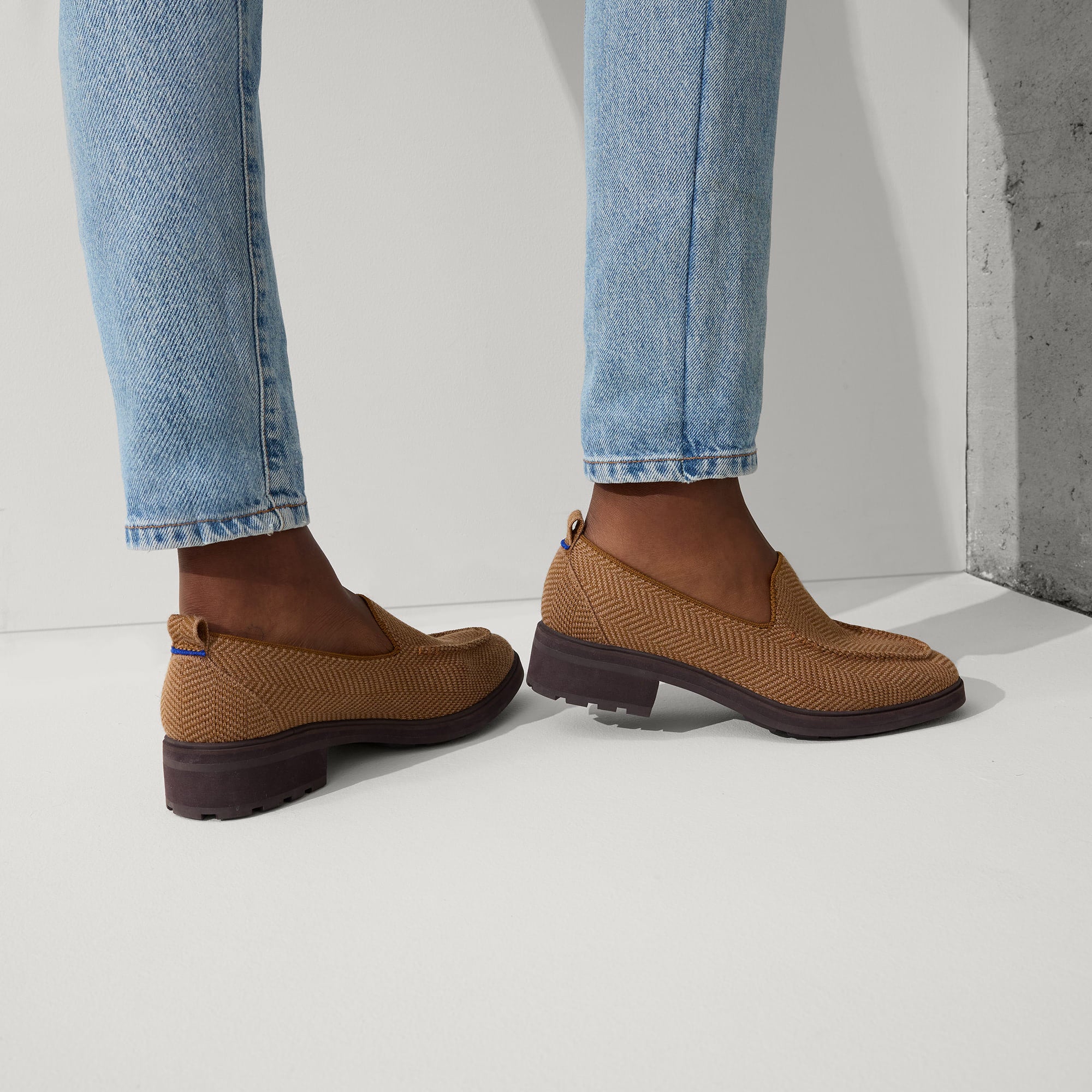 The Lug Loafer - Teak Herringbone - Image 2