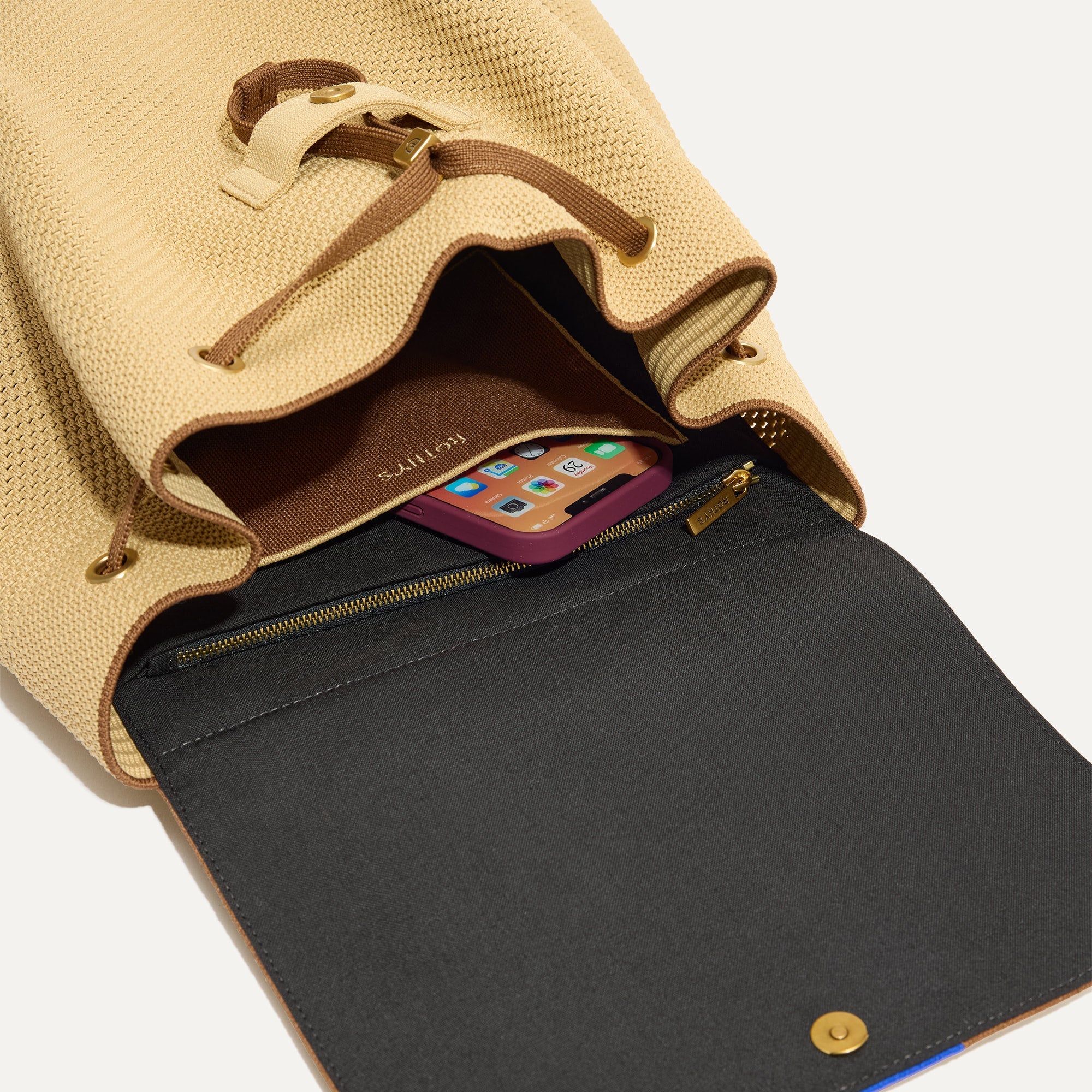 The Cinch Backpack - Brown Butter - Image 7